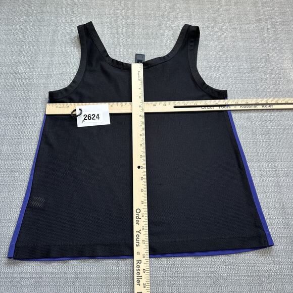 Marc by Marc Jacobs Tank Top Small Blue Elena Crepe Sleeveless Athletic Casual - Picture 5 of 8